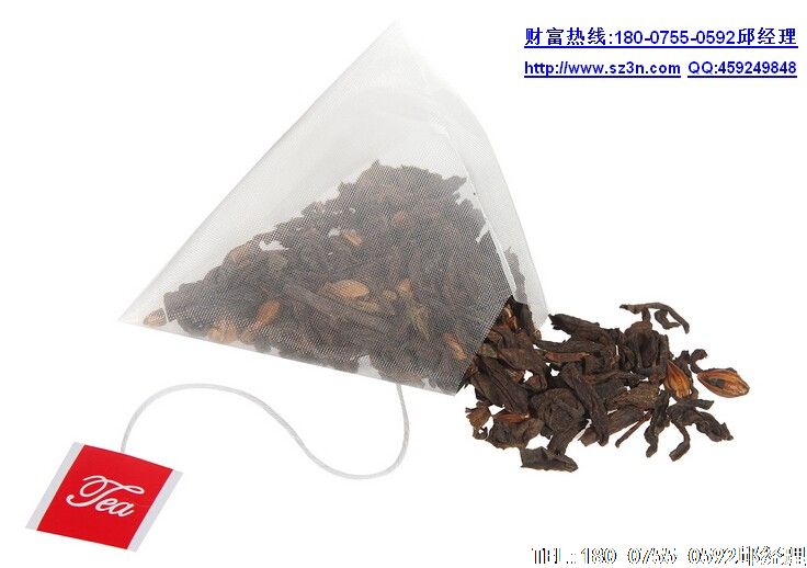 養(yǎng)生三角茶包之玫瑰普洱茶,具有行氣活血、疏解胸悶的功效。